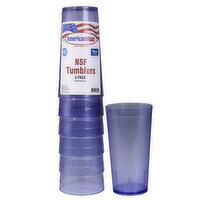 6 ct 16 oz Blue NSF Tumbler - 6 Each